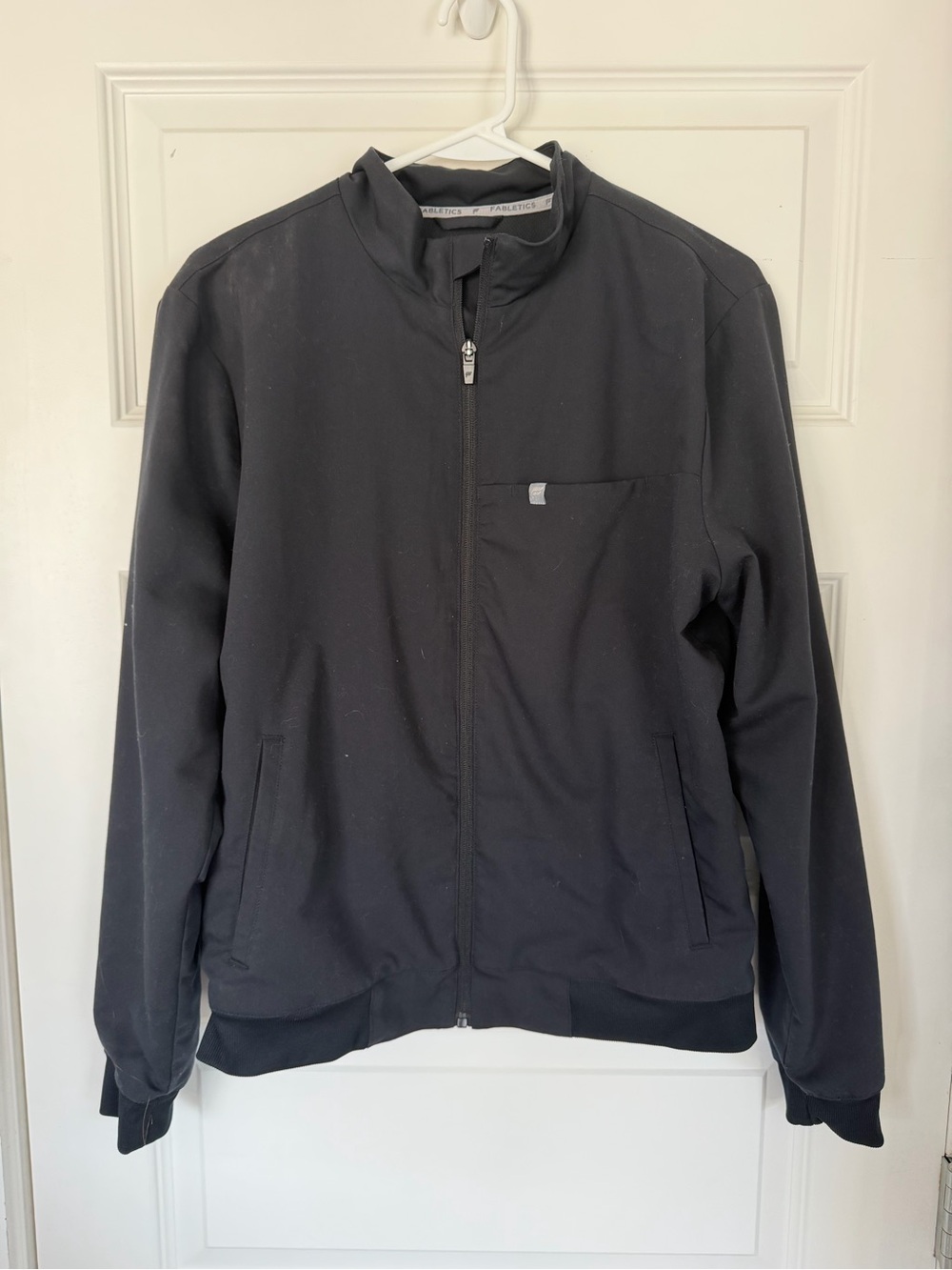 Fabletics Men's Black Full-Zip Jacket
